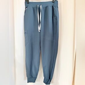 FIGS Zamora Jogger Scrub Pants Medium Blue